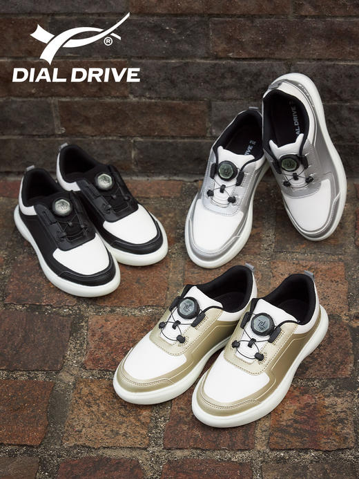 DIAL DRIVE日本儿童旋钮运动鞋男女童街舞联名板鞋低帮舒适休闲鞋 商品图1