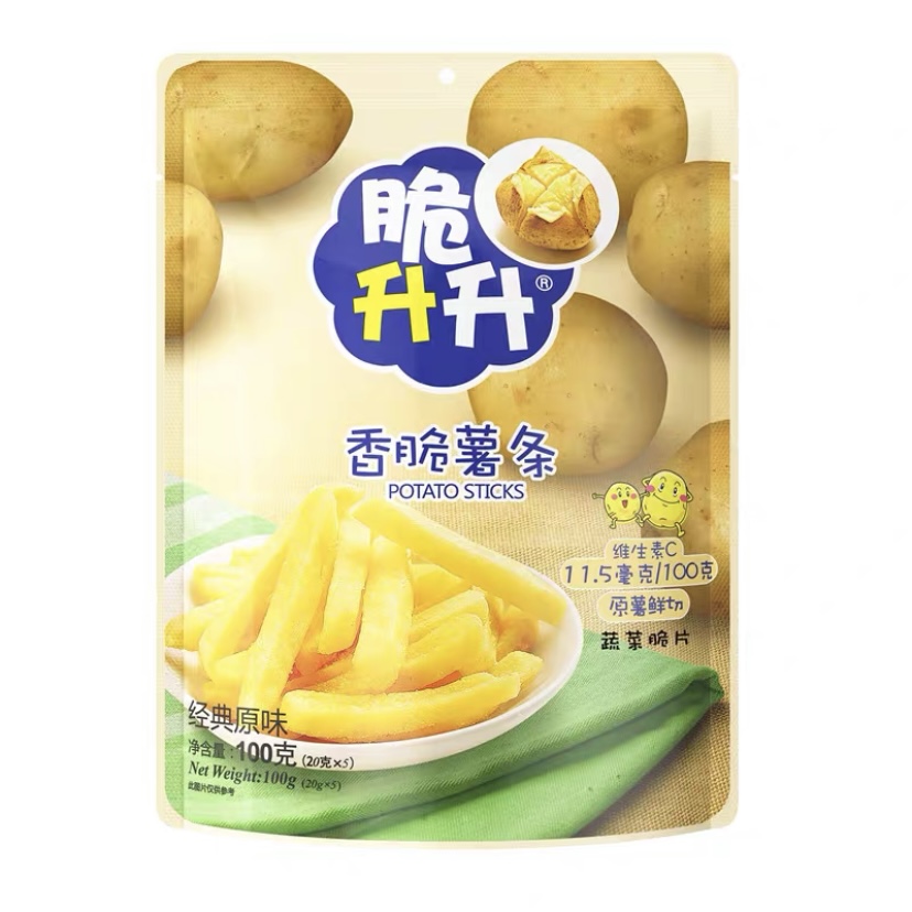 脆升升经典原味薯条100g