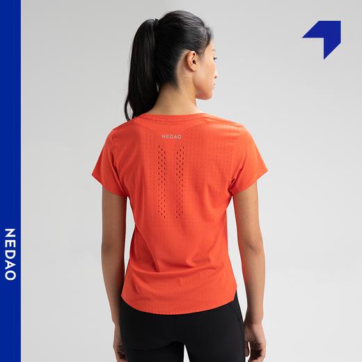 NEDAO内道 纯色风洞短袖T恤3.0 女马拉松跑步训练 超轻透气 商品图6