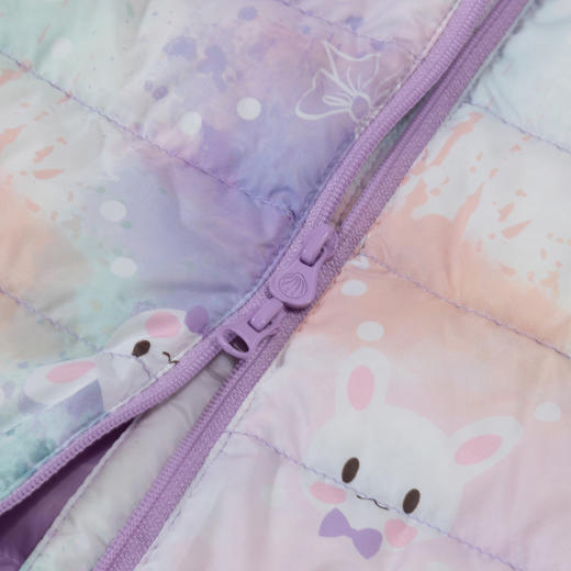 贝贝怡童装冬季婴儿渐变色印花羽绒服宝宝保暖舒适连体衣234L2059
 商品图5