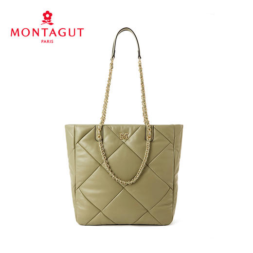 【高级羊皮系列】梦特娇法式精致感通勤托特包 商品图4