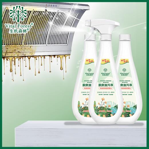 生机森林油污净520ml/瓶*5瓶（送2个泵头） 商品图4