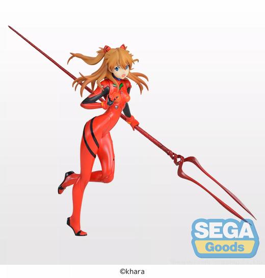 SEGA 世嘉 EVA 明日香 朗基努斯之枪 长枪 驾驶服 景品手办 商品图0