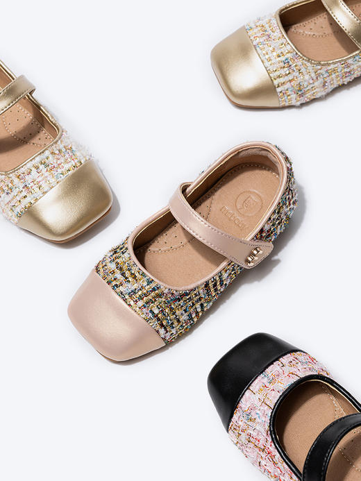 mrbaby女童皮鞋儿童公主鞋秋季新款法式复古芭蕾舞蹈演出单鞋软底 商品图1