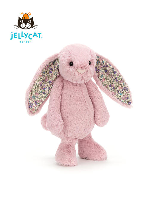 Jellycat 花耳朵系列 邦尼兔 粉色 商品图1