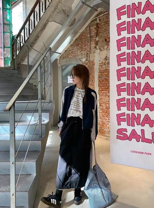 老米优品/出新色啦🎈韩代同款《帅气复古工装风大口袋半身裙》韩里韩气，简单穿搭都好看的工装裙！Q230919A 商品图7