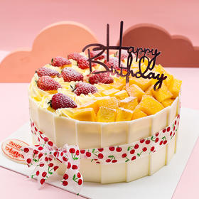 热情香芒生日蛋糕