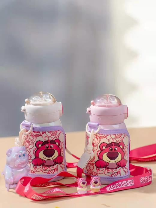 GERM草莓熊双饮保温杯500ml AY 商品图11