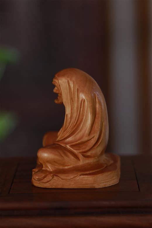 精工达摩°黄杨木小摆件 商品图1