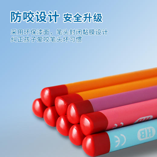 UNISUN 5盒洞洞铅笔 送推试橡皮+橡皮 商品图10