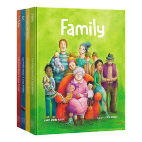 【可乐云朵专属】Family Love 家庭纽带（精装4本）附点读版指导手册+1盒拼图