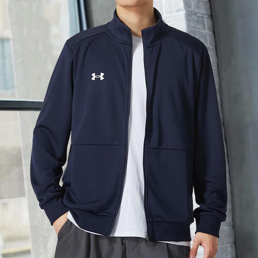 安德玛（Under Armour）官网春秋款夹克男装 高尔夫运动服休闲速干透气外套男 23600304 商品图2