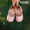 mrbaby女童皮鞋 2024春季新款纯色星星魔术贴演出鞋 软底小公主鞋 商品缩略图1