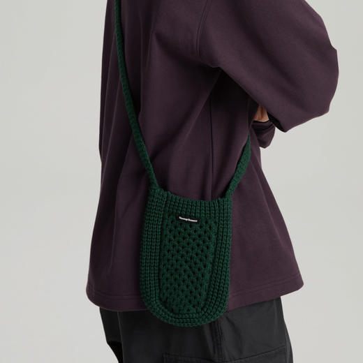 WassupHouse 毛织镂空手机包 商品图1