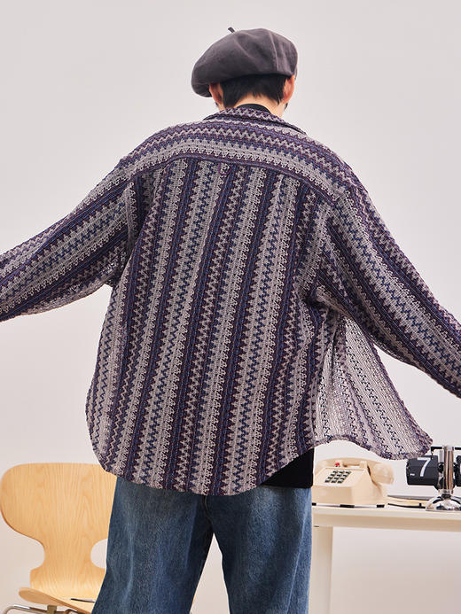 OADB/A32413A004/网格双袋衬衫 商品图1