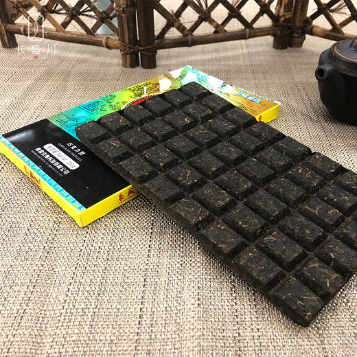 长盛川巧克力型青砖茶280g 商品图1