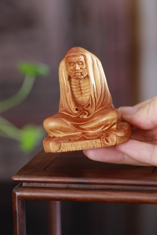 精工达摩°黄杨木小摆件 商品图7