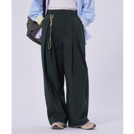 OADB/A31470A005/微皱阔腿裤 商品图0