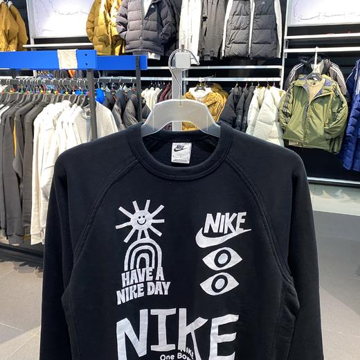 耐克（NIKE）卫衣男装 秋季新款运动跑步保暖训练休闲时尚圆领舒适健身套头衫 DQ4170-010  商品图1