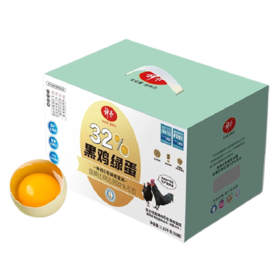 神丹32%绿壳鸡蛋30枚