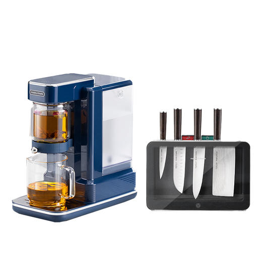 摩飞砧板消毒机-大马士革高端刀具套装MR1005+摩飞 即热式饮水机器茶饮机MR6087【HSZB20.0】 商品图0