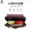 牛船长(BULLCAPTAIN)男士真皮单肩斜挎包5.5寸6寸穿皮带手机腰包 商品缩略图3