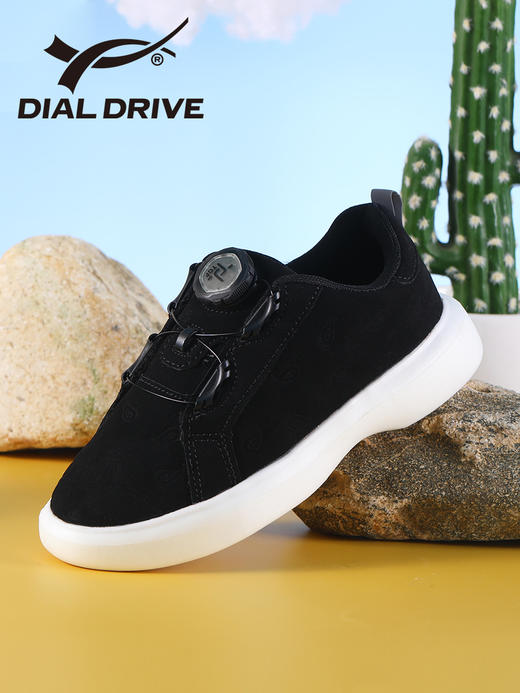 DIAL DRIVE日本童鞋男女儿童新款运动鞋轻便休闲旋钮板鞋街舞低帮 商品图4