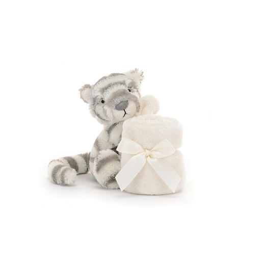 jellycat 害羞雪虎安抚巾 商品图0