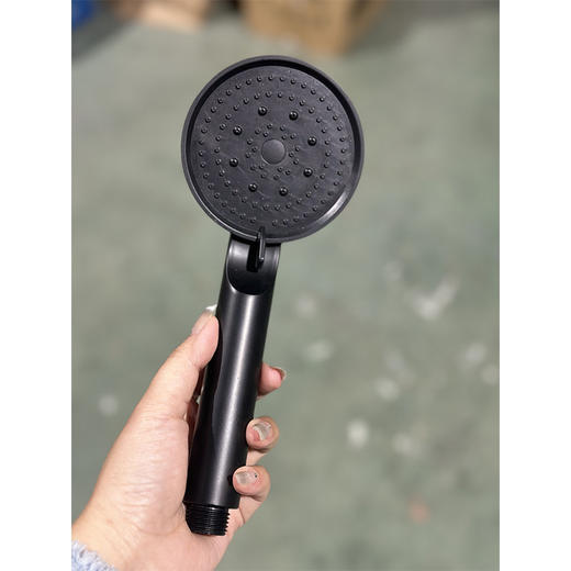 【一键止水，增压五档手持花洒】强劲增压花洒喷头手持花洒套装淋浴洗澡浴霸加压大面板淋雨莲蓬头沐浴热水器lm 商品图5