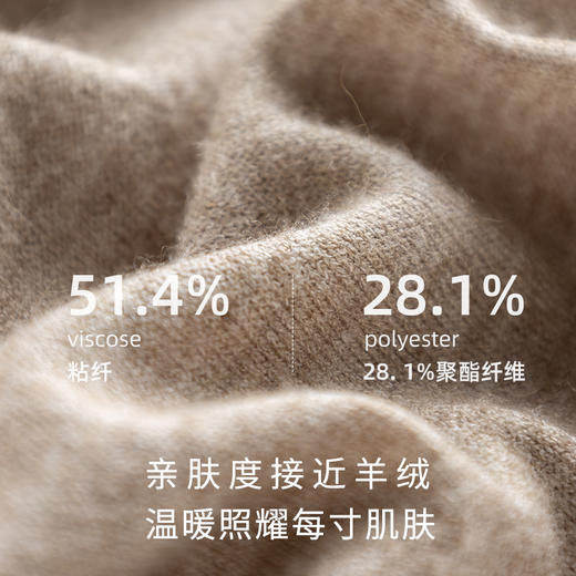 「四色可选」YX假两件打底衫 女V领韩系风套头T恤宽松针织衫长袖打底上衣 商品图2