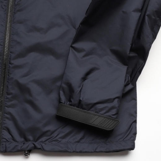 PRADA 普拉达 男士 Re-Nylon 再生尼龙珐琅金属三角徽标束腰连帽夹克外套 藏蓝色 SGB460 1WQ9 F0QR8 商品图3