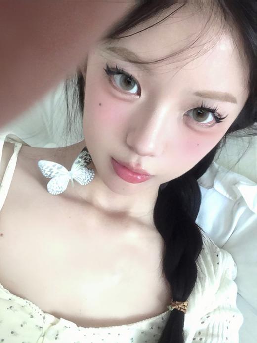 bennycat 美瞳月抛 透光泪眼 直径14.2mm着色13.6mm 商品图7