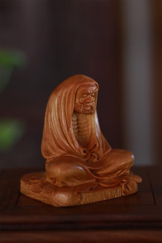 精工达摩°黄杨木小摆件 商品图4