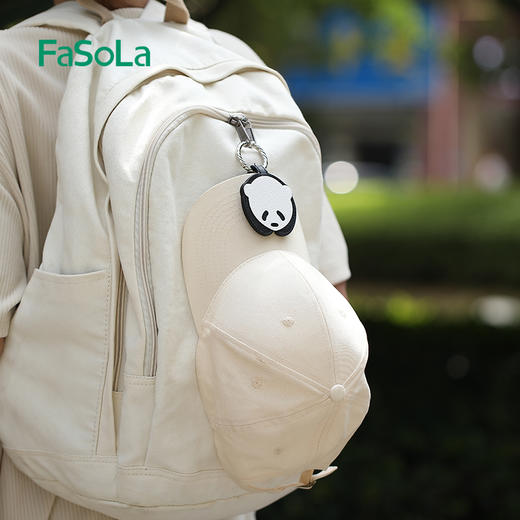 FaSoLa熊猫强磁吸帽夹外出便携旅行包包收纳挂扣太阳帽子防丢神器 商品图7