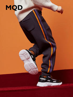 【MQD】【170】童装男童加绒裤保暖冬季新款儿童休闲针织裤裤中大童韩版加厚
