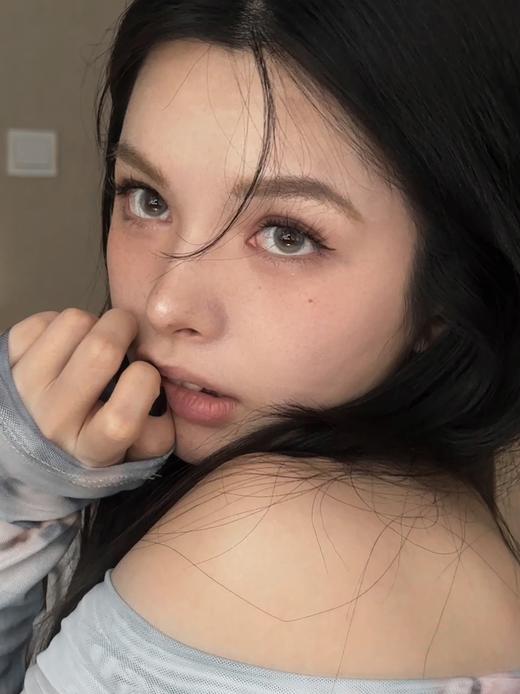 bennycat 美瞳月抛 透光泪眼 直径14.2mm着色13.6mm 商品图11