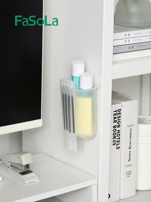FaSoLa学生女自粘式桌面笔筒 商品图6