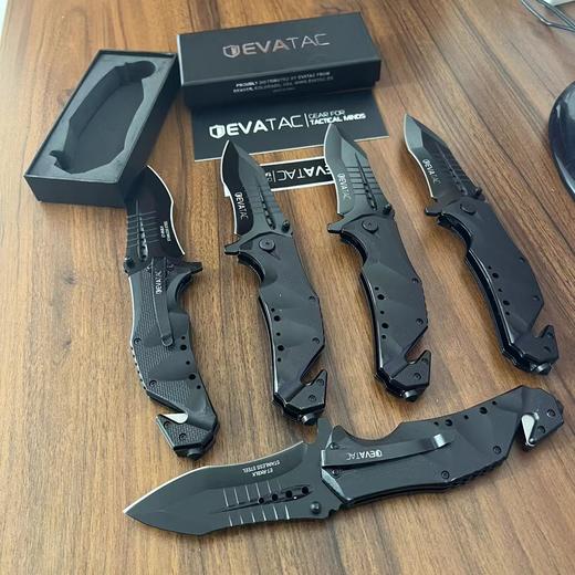 老美原单！瑞士军刀 户外重型钢制折叠刀，防身冷兵器高硬度 商品图7