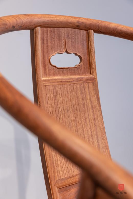 红桥红  家具严选  缅甸花梨（大果紫檀）【安思远攒靠背圈椅】 商品图2