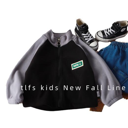 【爆款39.9/1件】奥粒绒外套，暖心陪伴。男女童通用，舒适有型。韩版拼接设计，时尚洋气秋冬必备！lmsh 商品图8