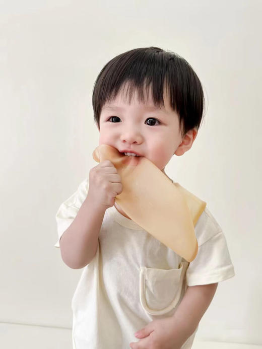 世喜围兜婴儿防水吃饭兜宝宝辅食硅胶围兜围嘴婴儿食饭兜防脏神器 商品图2