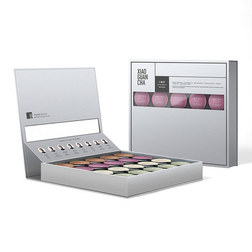 小罐茶 20罐银盒拼装大红袍茶4g*5罐
滇红茶4g*5罐
茉莉花茶4g*5罐
金骏眉茶4g*5罐 商品图2