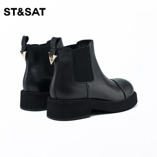 星期六时尚通勤切尔西短靴SS34116502 商品图8