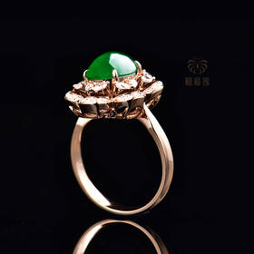 【锦上添花】绿翠戒   JZ12305115W