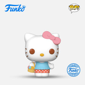 Funko POP Sanrio Hello Kitty三丽鸥凯蒂猫与篮子手办摆件 73600