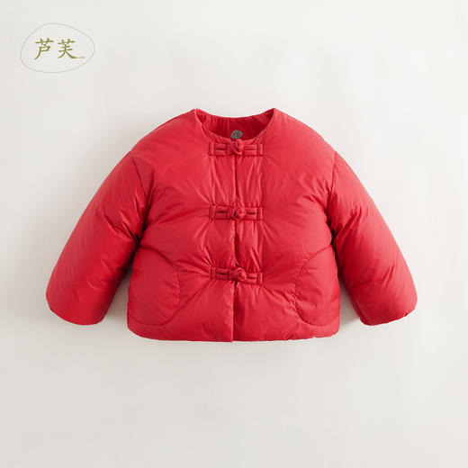 【马克珍妮 芦芙】秋冬装 中国风三防超轻保暖羽绒服231757 商品图0