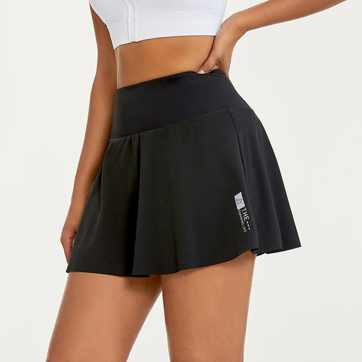 范斯蒂克专业运动拉链口袋假两件短裙 商品图4