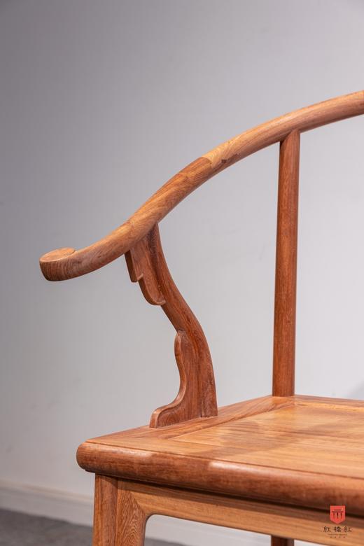 红桥红  家具严选  缅甸花梨（大果紫檀）【安思远攒靠背圈椅】 商品图3