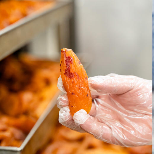 【带皮临安小香薯干】薯香十足，软糯弹牙，一口咬下去丝丝香甜，像QQ糖一样有弹性，不黏牙也不费牙，一口一个根本停不下来 商品图5