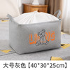 可承重200斤！【手绘印花收纳筐】家用衣物收纳盒  多功能可折叠收纳箱  防尘防潮 商品缩略图8